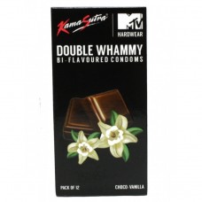 KAMASUTRA DOUBLE WHAMMY CHOCO VANILLA 12'S PACK